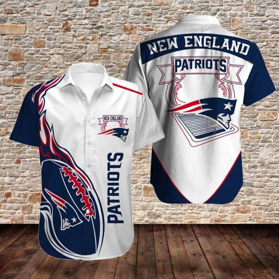 New England Patriots Hawaii Short Sleeves Shirt For Fan Ha97420