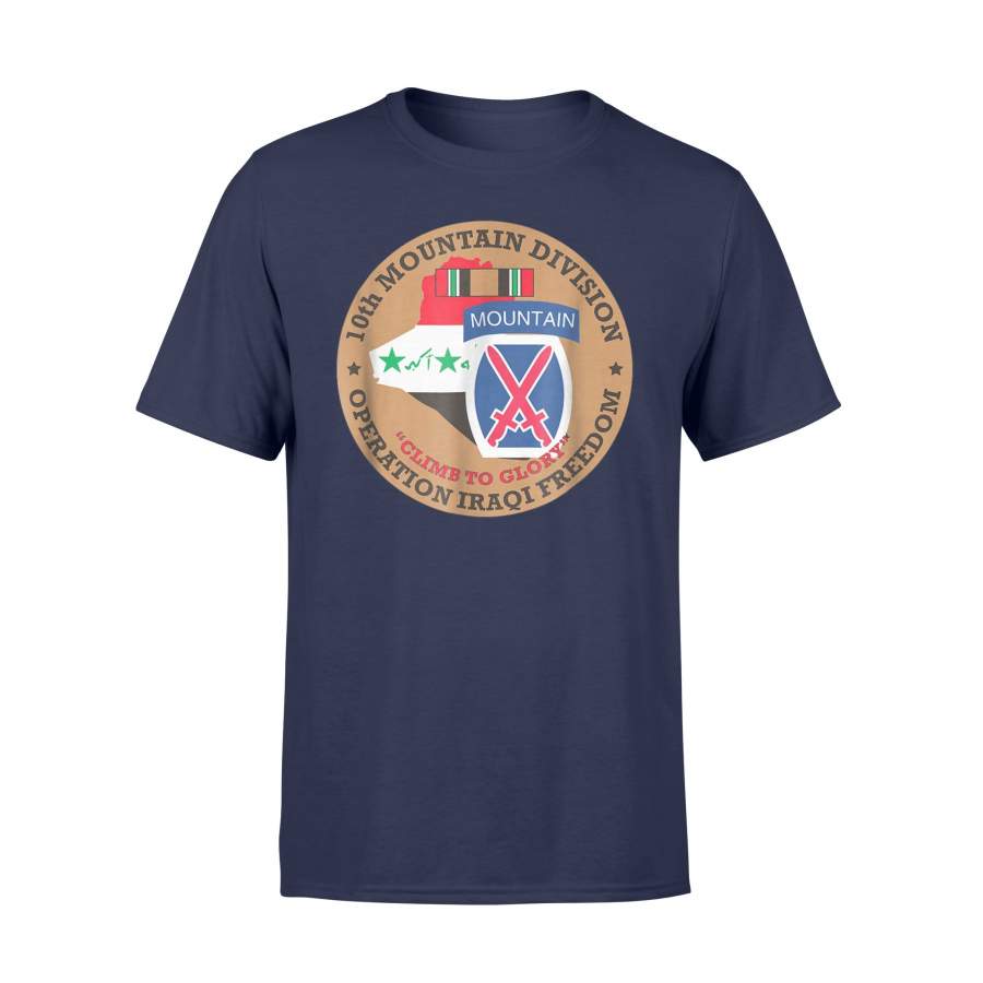 10th Mountain Division Iraq Veteran T-Shirt