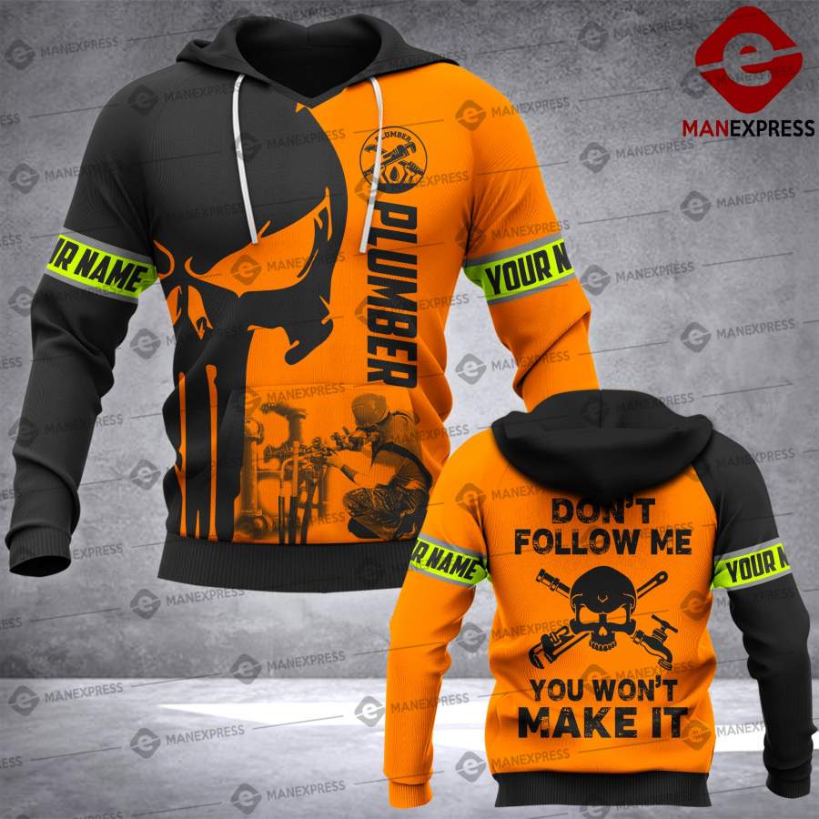 VH CUSTOMIZE Plumber HOODIE 3D ALL OVER PRINT 1712 TMA