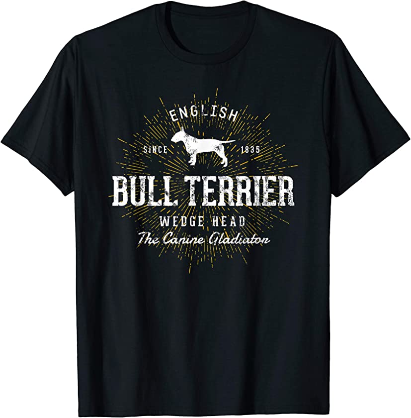 Vintage Style Retro Bull Terrier T-Shirt