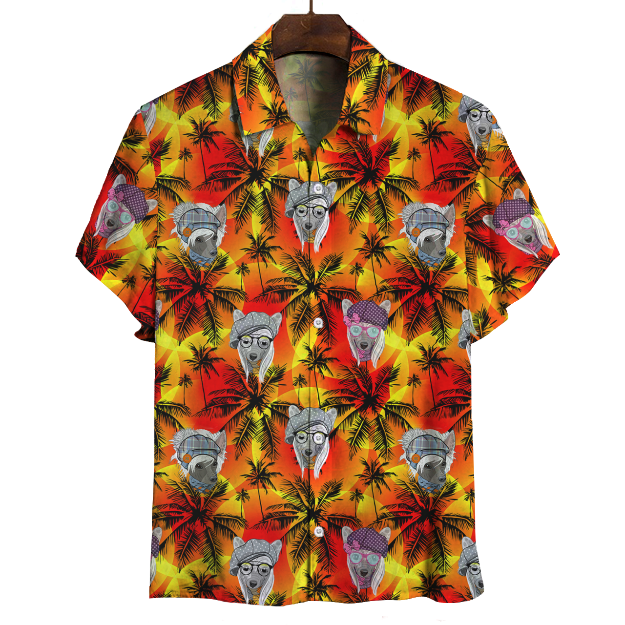 Aloha Hawaii Chinese Crested Shirt Ha2879