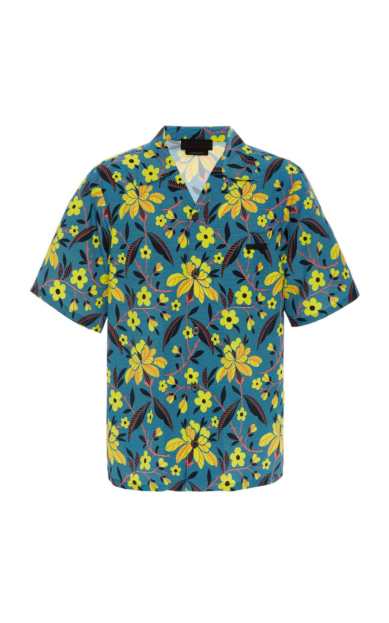 Prada Floral Print Hawaiian Shirt – Fashion Store