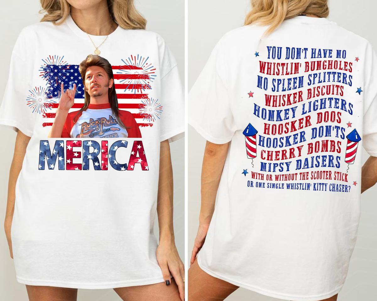 4th Of July Merica Tour Joe Dirt Shirt, Joe Dirt 4Th Of July Shirt, Independence Day Shirt, Joe Dirt Shirt, T-Shirt 100% Cotton, Gift for Him or Her, Summer Outfits