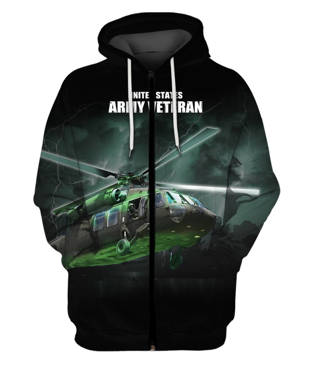 Oragontee Us Army Veteran ” American Helicopter ” 3D All Over Print | Hoodie | Unisex | Full Size | Adult | Colorful | Ht4151
