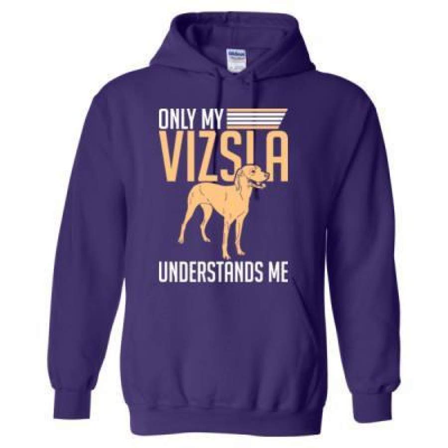 AGR Only My Vizsla Understands Me – Heavy Blend™ Hooded Sweatshirt