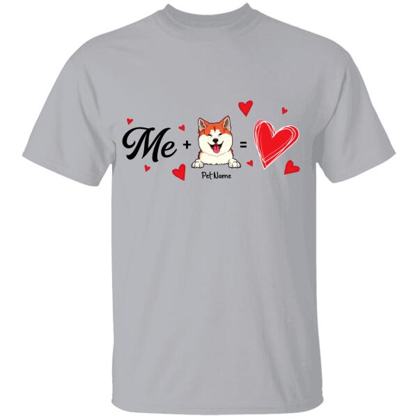 Me & My Dog Personalized T-Shirt Ts-Nb756