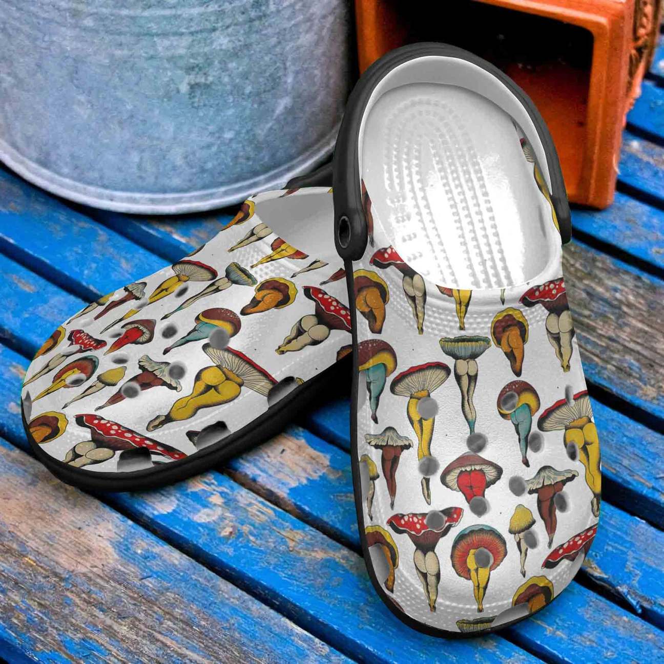 Camping Personalized Clog, Custom Name, Text, Color, Number Fashion Style For Women, Men, Kid, Print 3D Camping V5