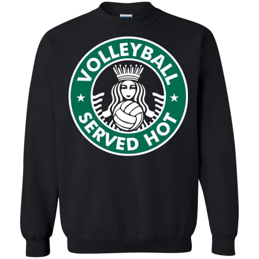 Volleyball Served Hot Great Volleyball Player Shirt Peckshirt