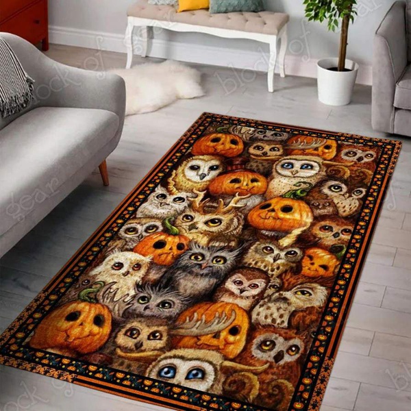 Owl Pumpkin, Halloween Rug RCDD81F28868