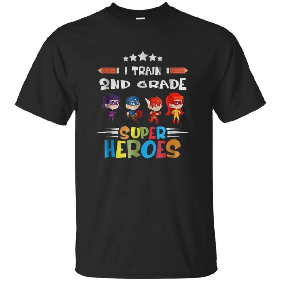 AGR I Train 2nd Grade Super Heroes Tshirt Jaq T-shirt