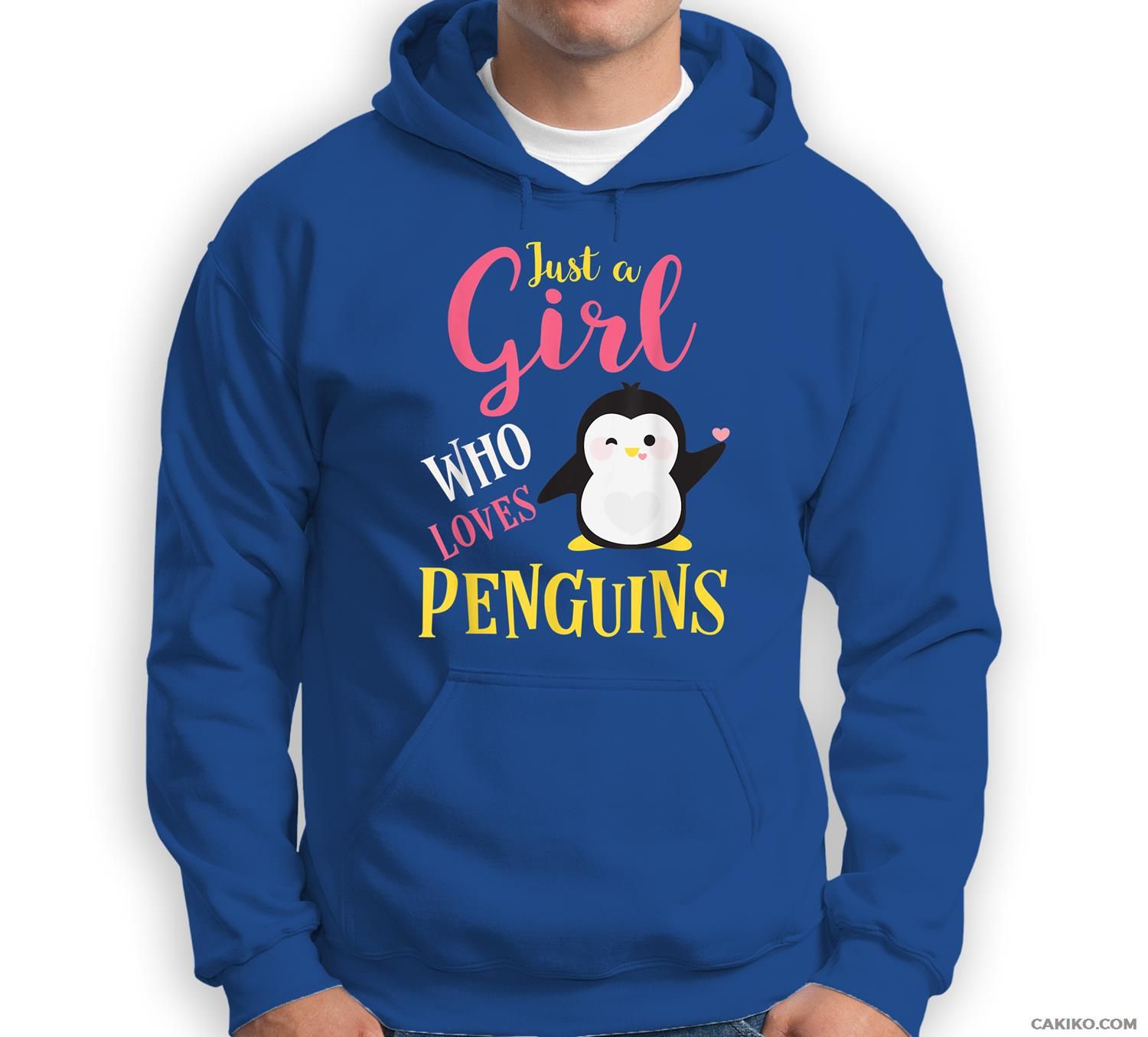 Just A Girl Who Loves Penguins , Funny Penguins Sweatshirt & Hoodie