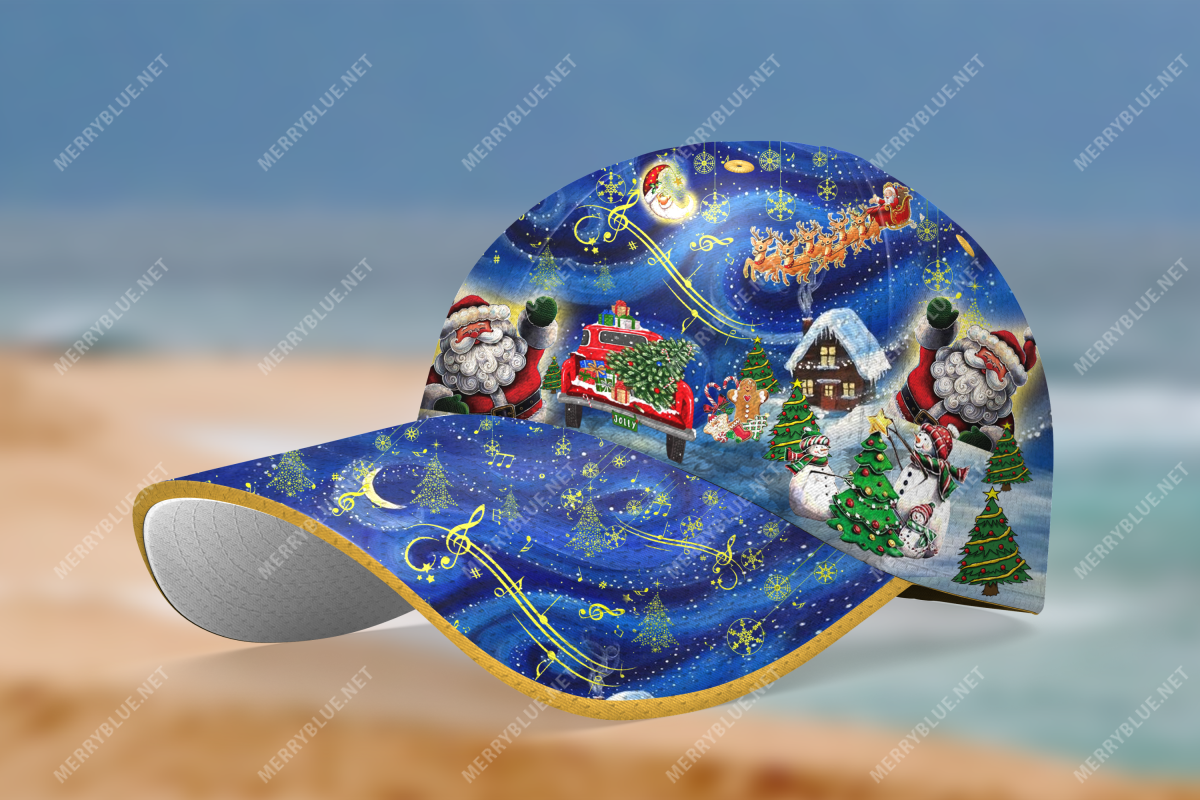 Christmas Sky Unisex Hawaii Cap Ha80077