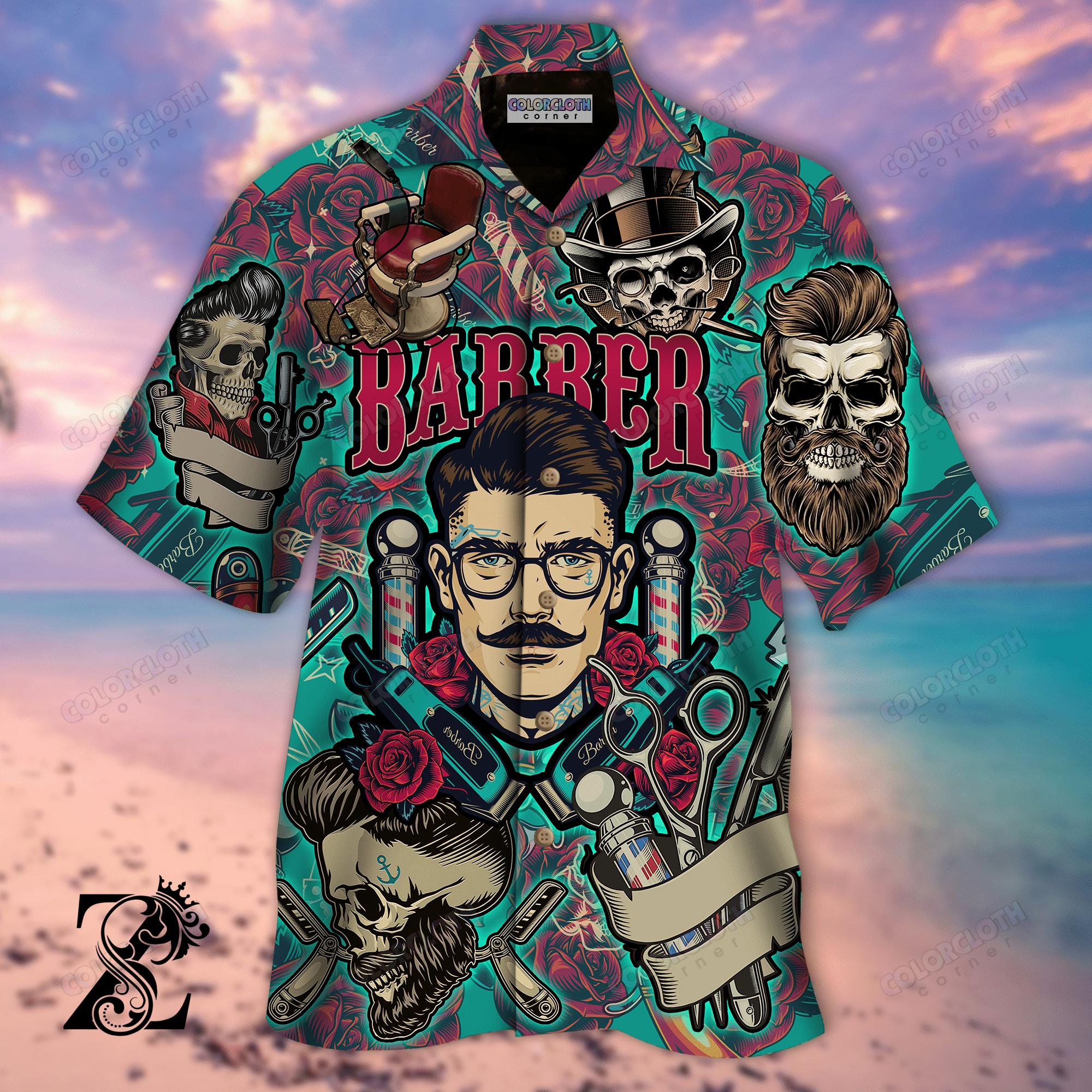 Barber – Stay Sharp Hawaiian Shirt Tv015529