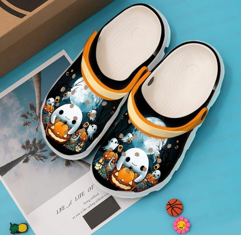 Funny Halloween Spooktacular 102 Gift For Lover Rubber clog Shoes Comfy Footwear