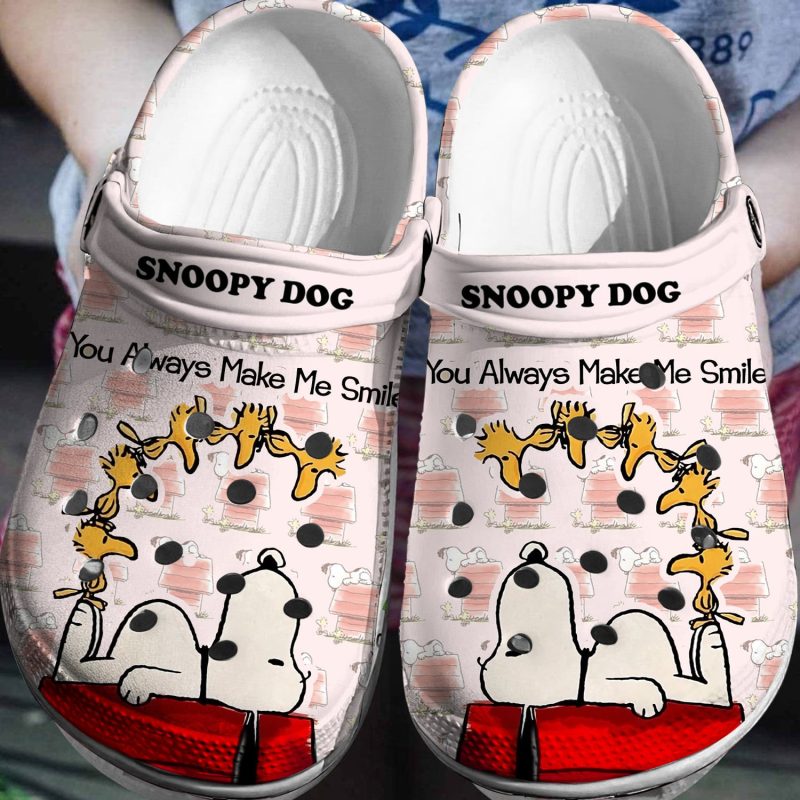 Snoopy Dog Crocs 3D Clog Cartoon Shoes