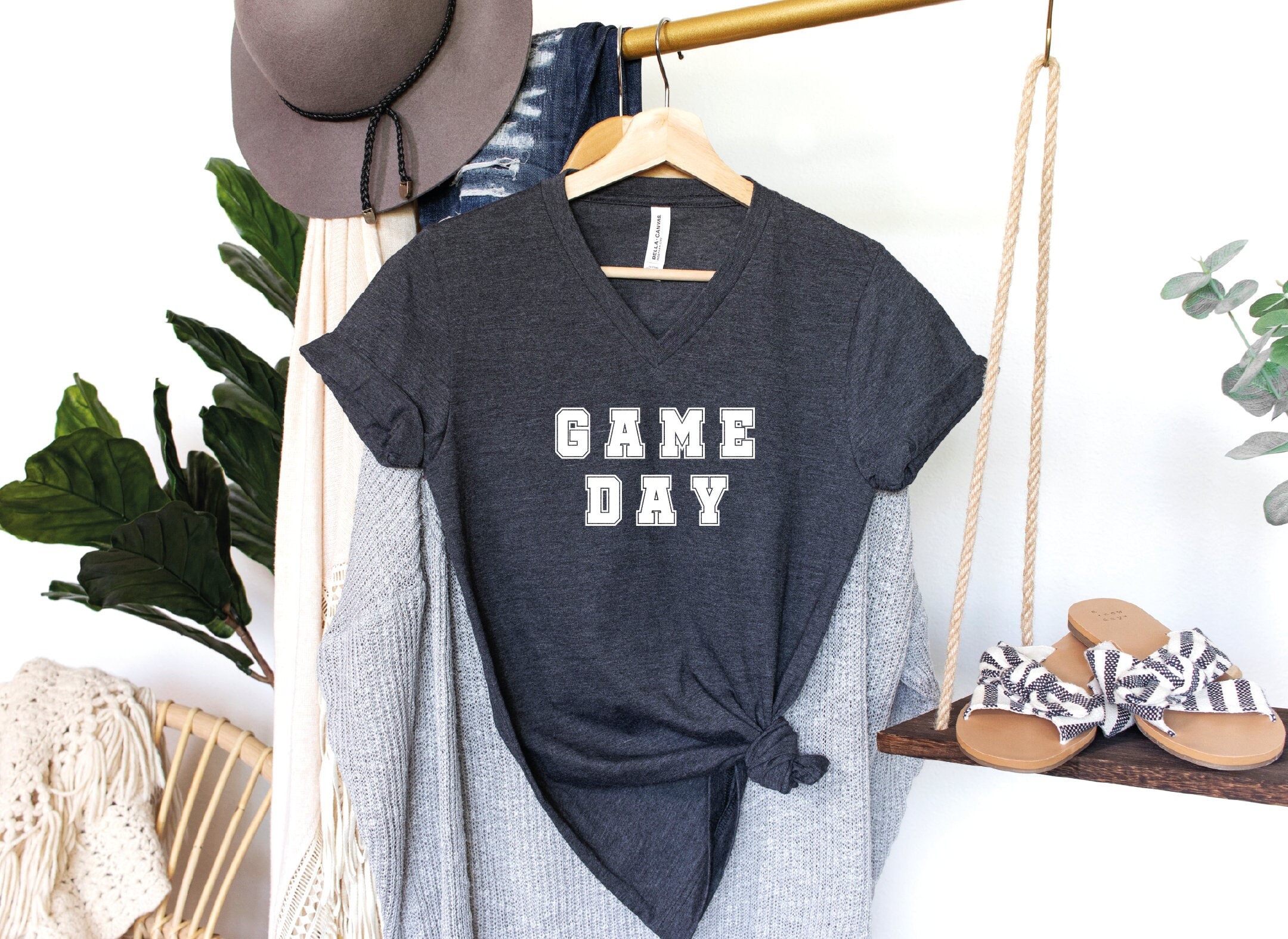 Game Day Shirt, Football Shirt, Football Mom Shirt, Baseball Mom Shirt, Sunday Football, Cute Football Shirt, Baseball Shirt, Sports Shirt. Barkingtees Fashion