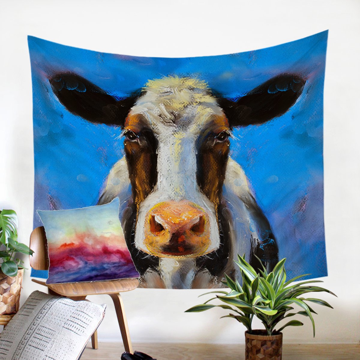 Moo Shot SW2248 Round Rug