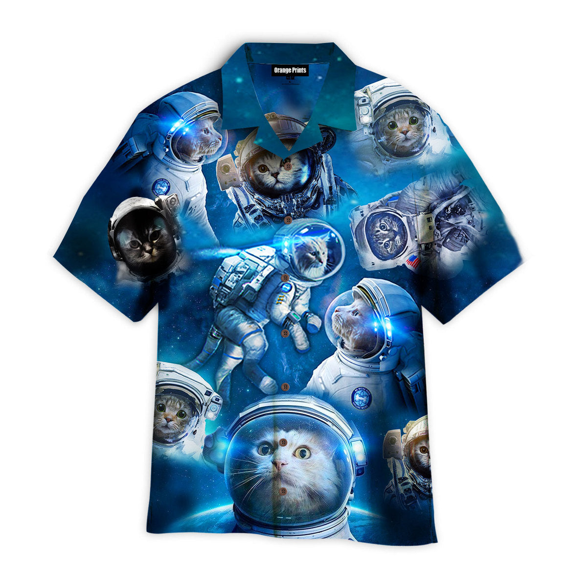 Cat Astronaut Hawaii Shirt For Men Women Ha100328