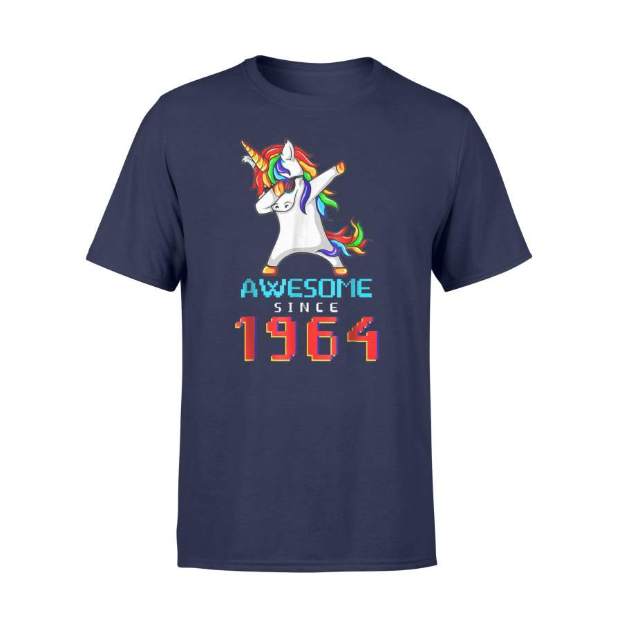 54 Years Old 54th Birthday Unicorn Dabbing 1964 T-shirt