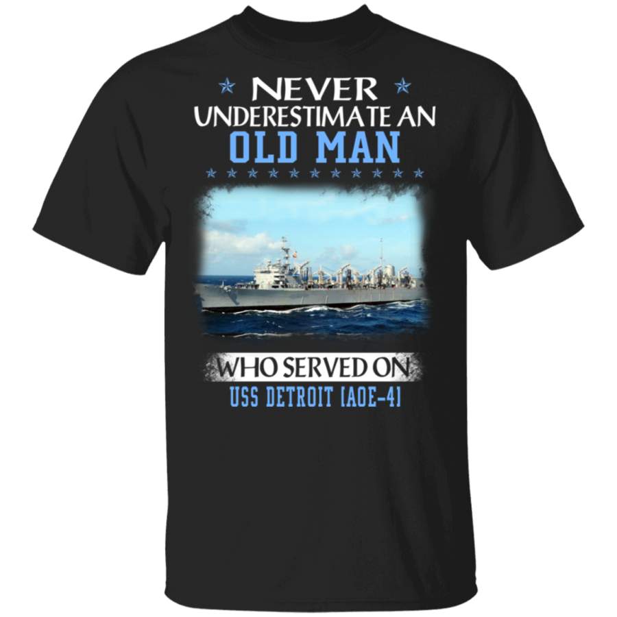 USS Detroit AOE-4 Veterans Day Christmas Gift T-Shirt