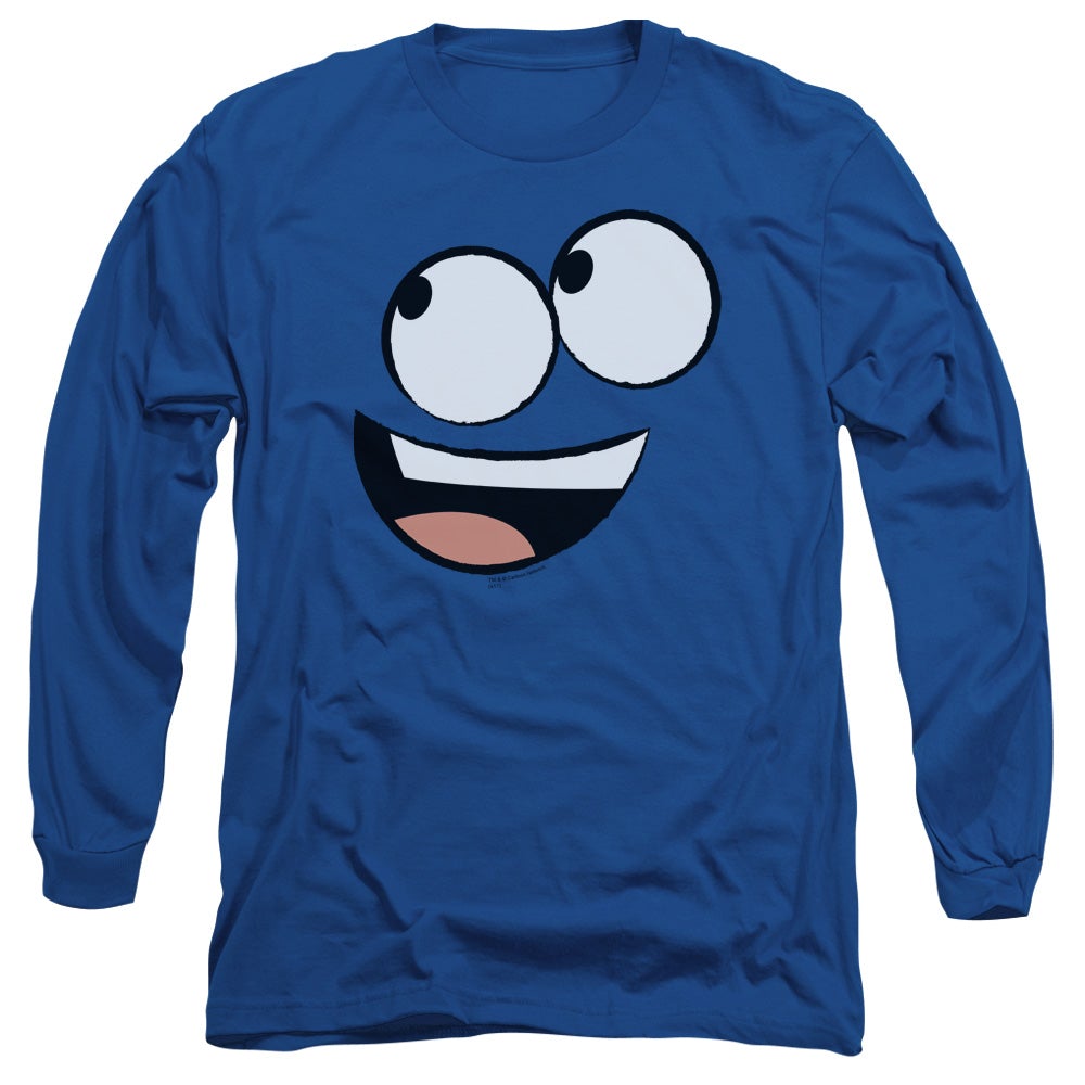 Fosters Home For Imaginary Friends Blue Face Mens Long Sleeve Shirt ...
