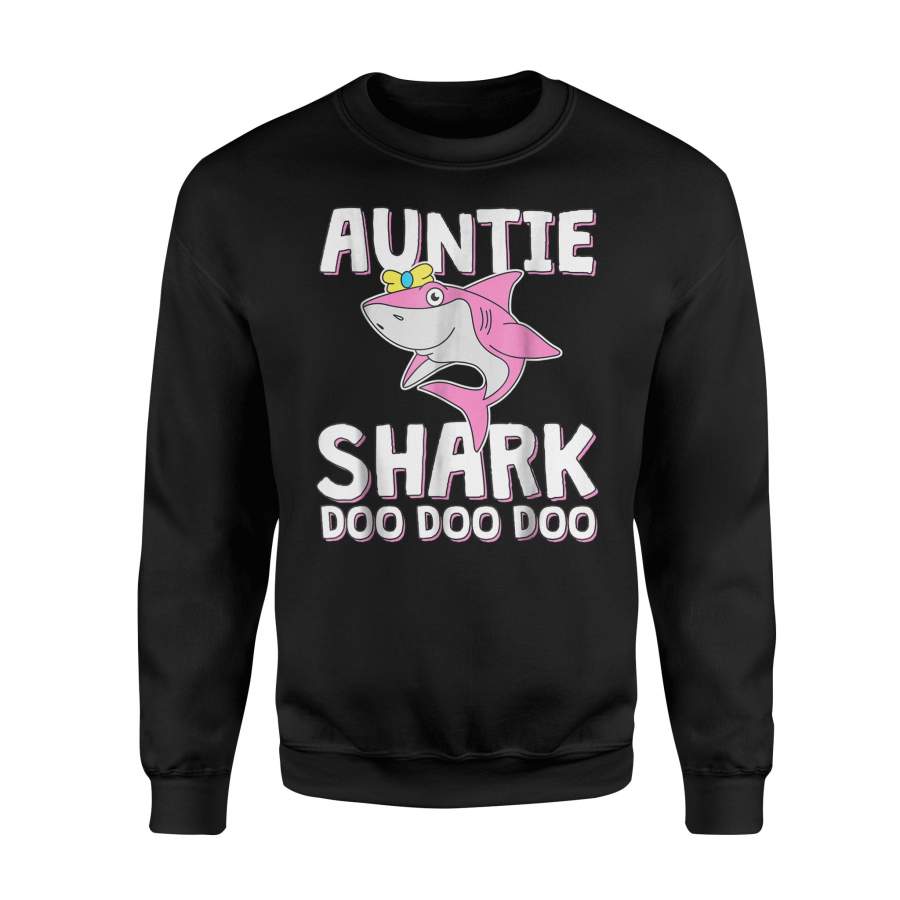 Auntie Shark Doo Doo Doo Sweatshirt