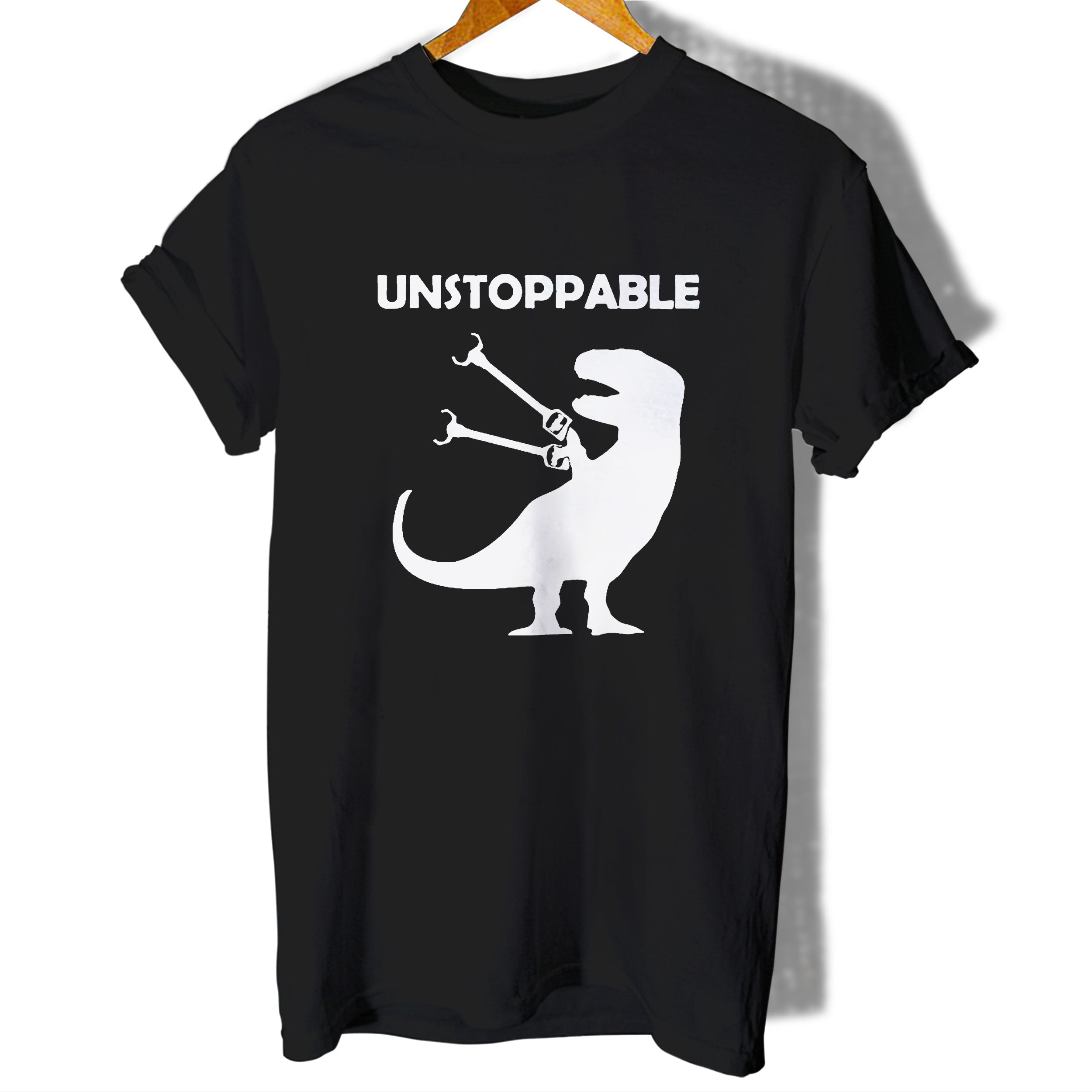 Unstoppable Funny Dinosaur Women T-Shirt