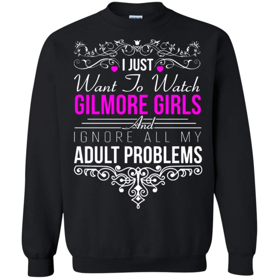 AGR I Just Want Jo Watch Gilmore Girls Sweatshirt