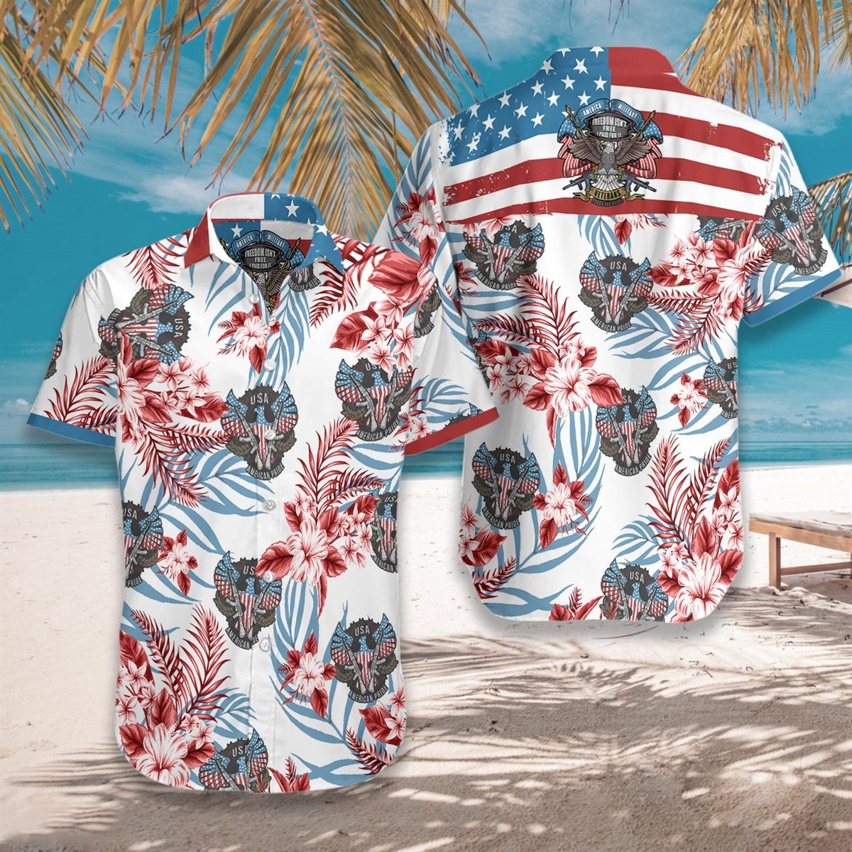 American Pride Hawaii Shirt Unisex Adult Ha1822