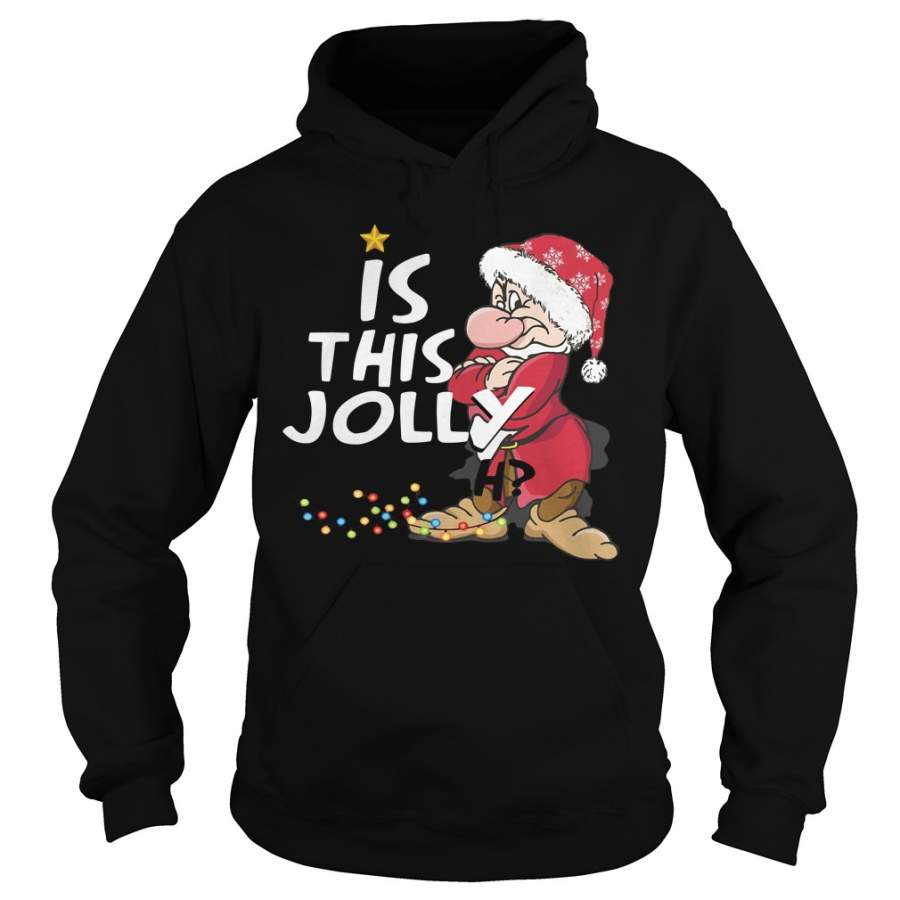 Is this Jolly enough Christmas ugly – Hoodie