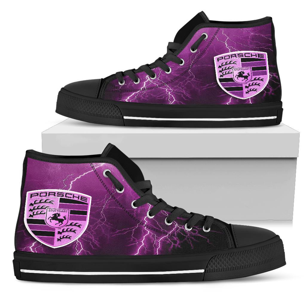 Porsche Thunder High Top Shoes Pink