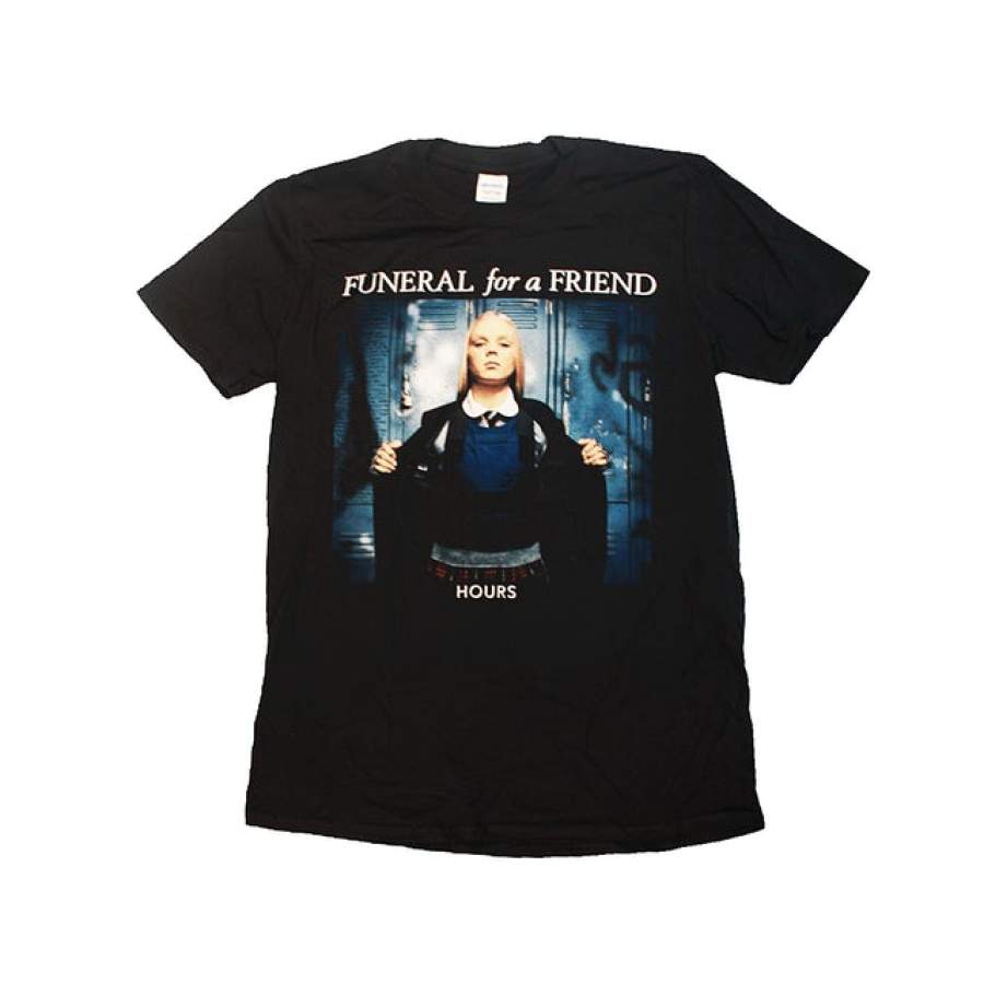 Funeral for A Friend Hours Black T-Shirt