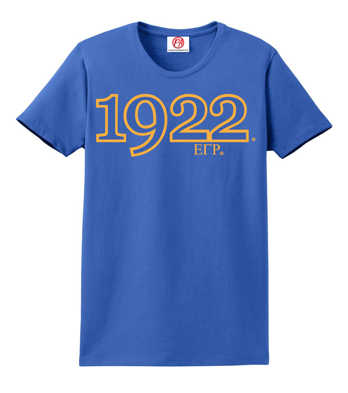 Sgrho 1922 Founding Year Embroidered T-Shirt – Sigma Gamma Rho