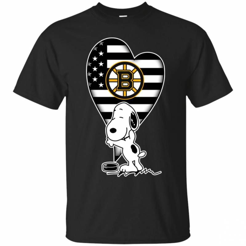 Boston Bruins Snoopy In My Heart Shirts