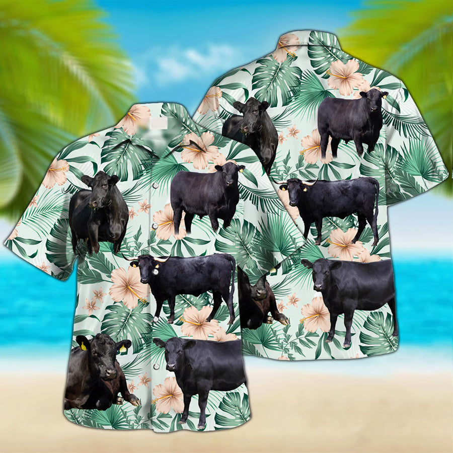 Hawaii Shirt For Farm Lovers Black Angus Cow Hawaii Hawaii Men And Women Ha61296