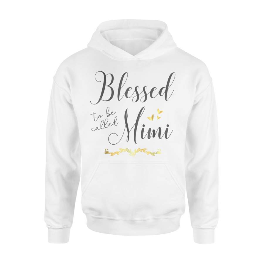 Blessed To Be Called Mimi Christmas For Grandma Hoodie