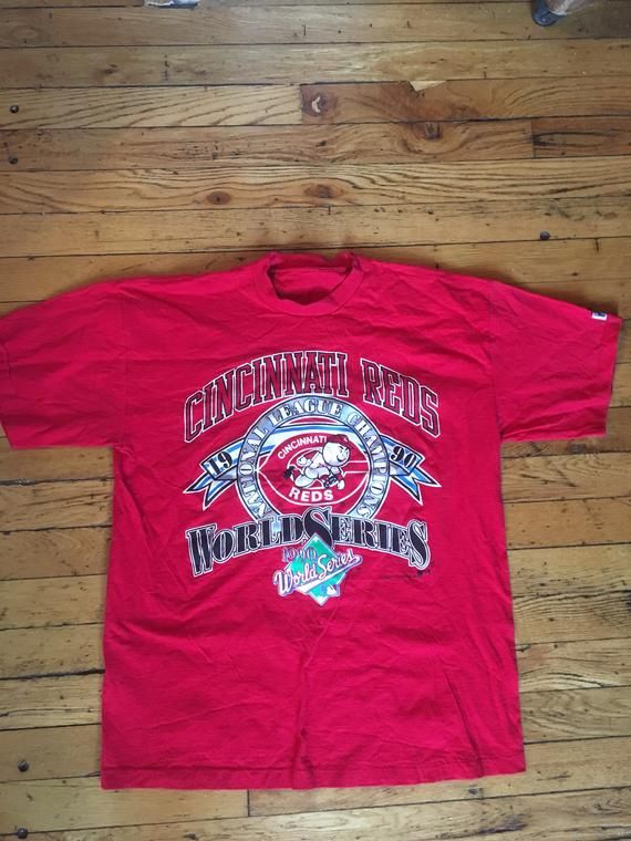 1990 Cincinnati Reds World Series shirt