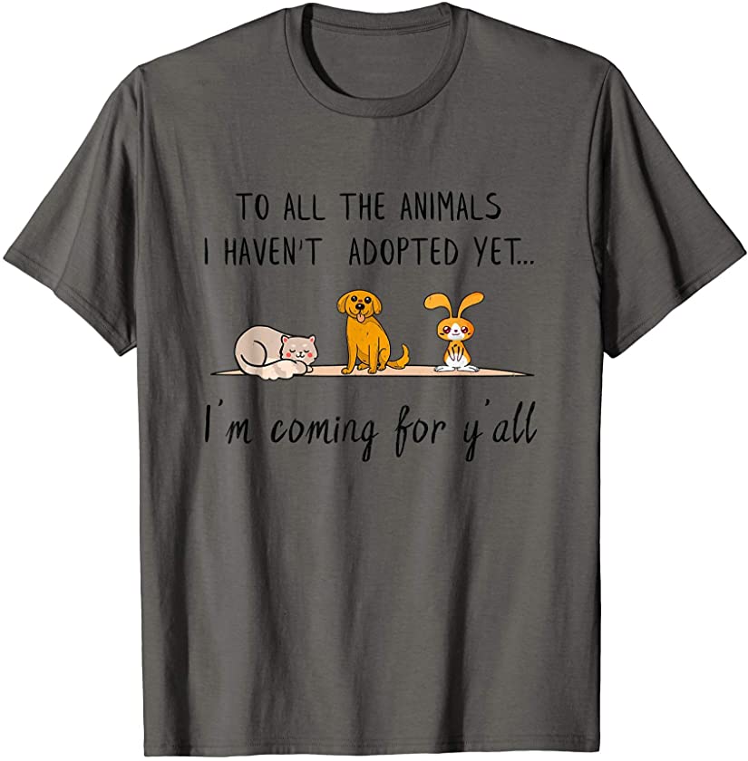 Animal Adoption – Sweet Animal Rescue Adopt T-Shirt