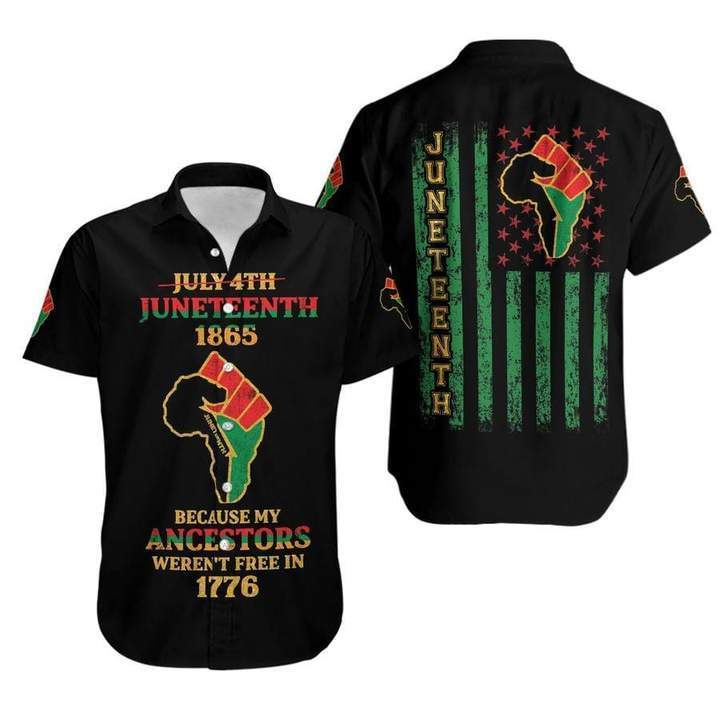 Juneteenth Since 1865 Hawaii Shirt Ha82784