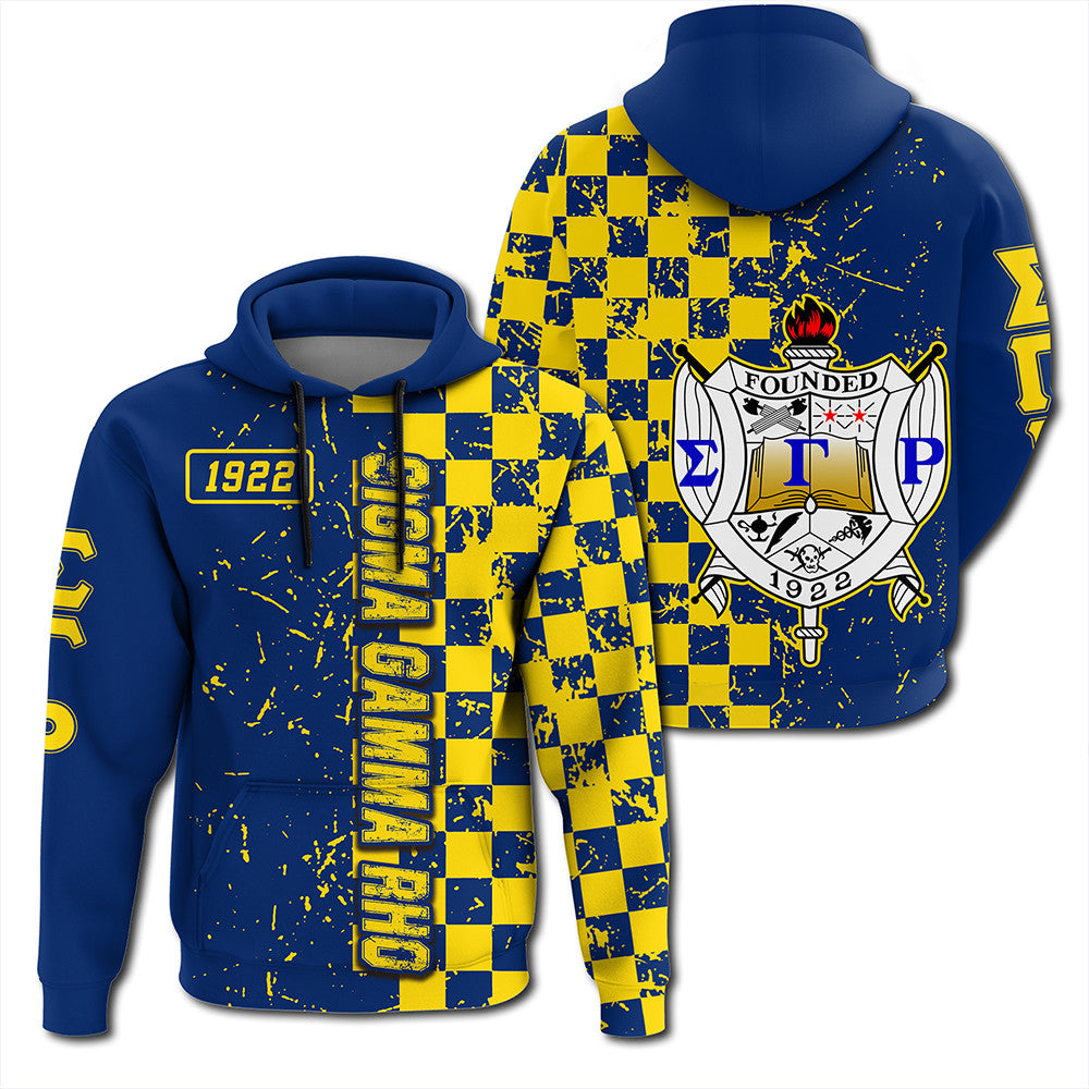 Sorority Hoodie – Sigma Gamma Rho Caro Style Hoodie