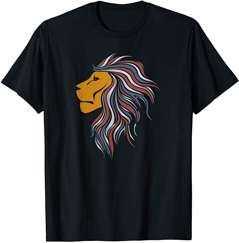 The Patriot Party Lion Conservative Lion T-Shirt