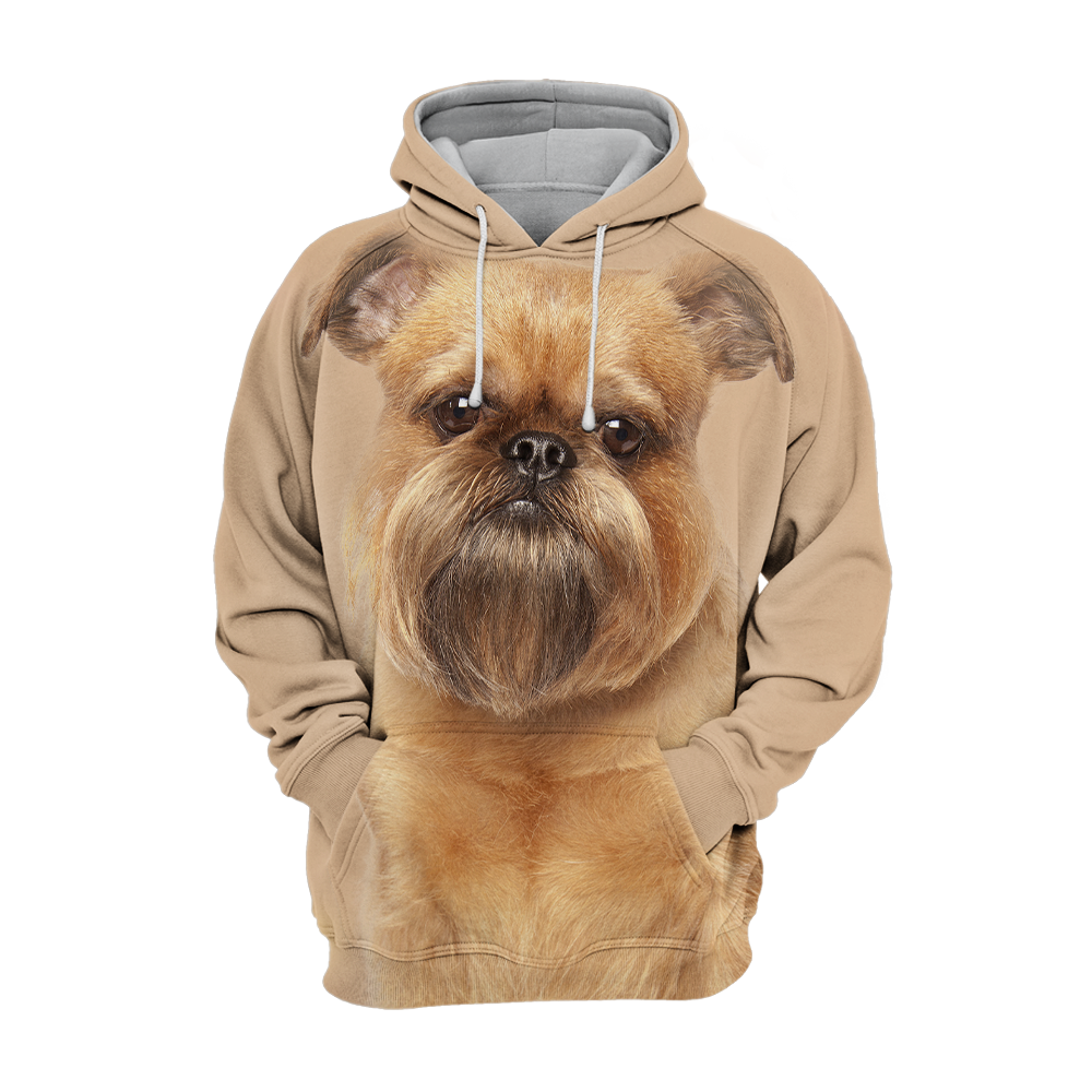 Unisex 3D Graphic Hoodies Animals Dogs Griffon Bruxellois