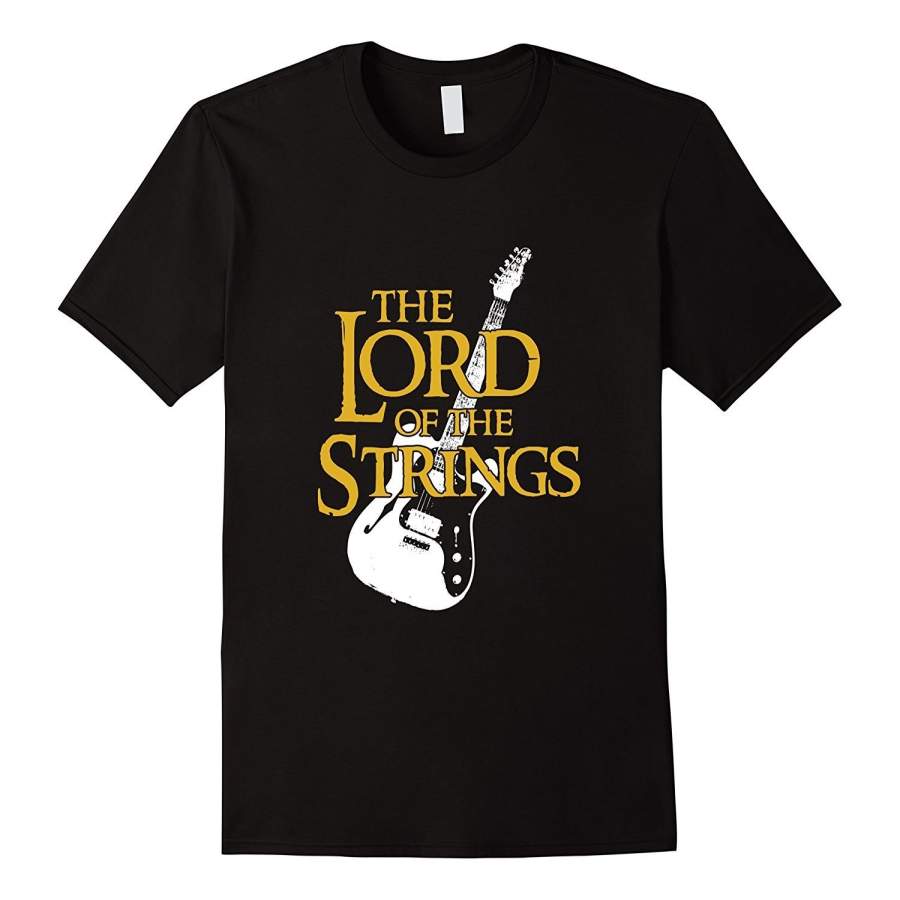 The Lord Of The Strings Guitar T-Shirt For Guitarists Men’S Sports T Shirt