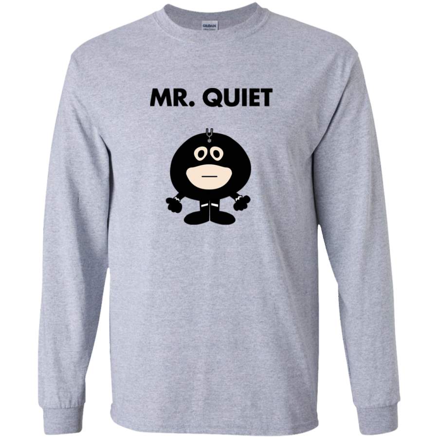 AGR Black Bolt – Mr Quiet Long Sleeve T-Shirt