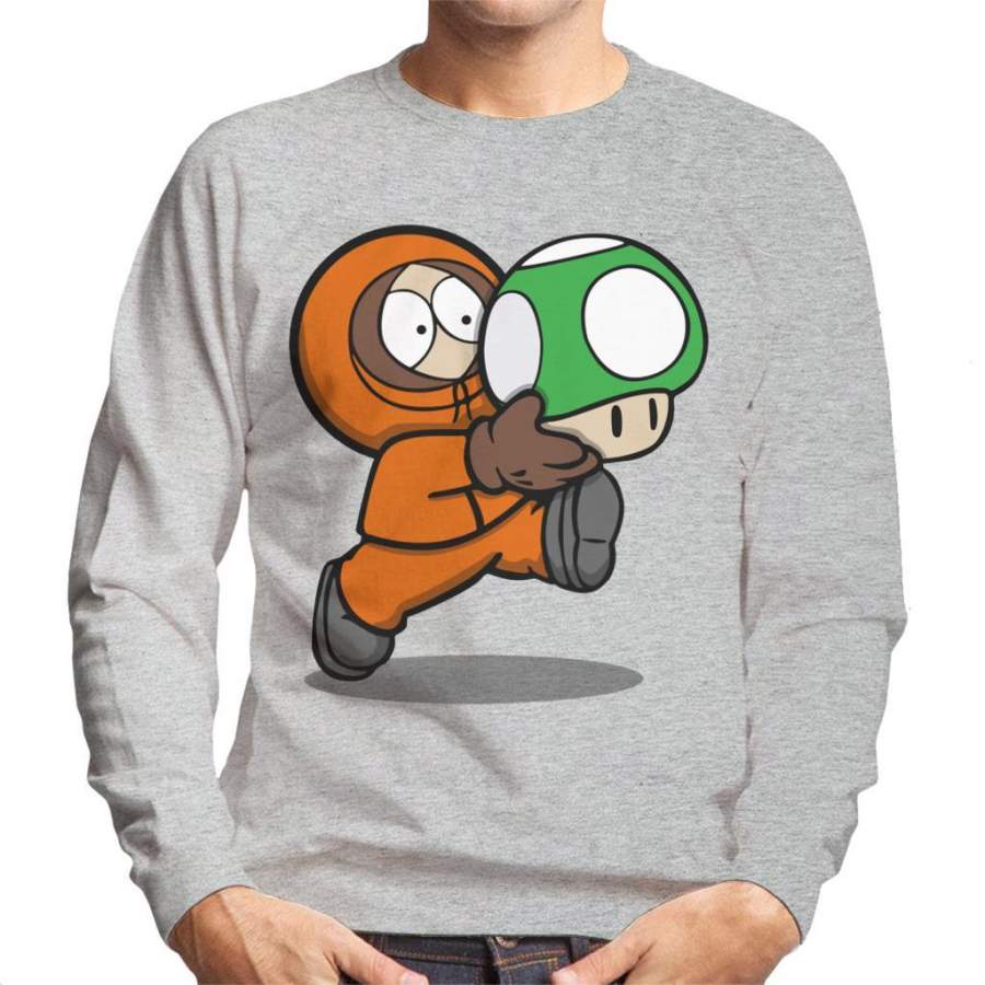 Super Kenny South Park Mario Men’s Sweatshirt