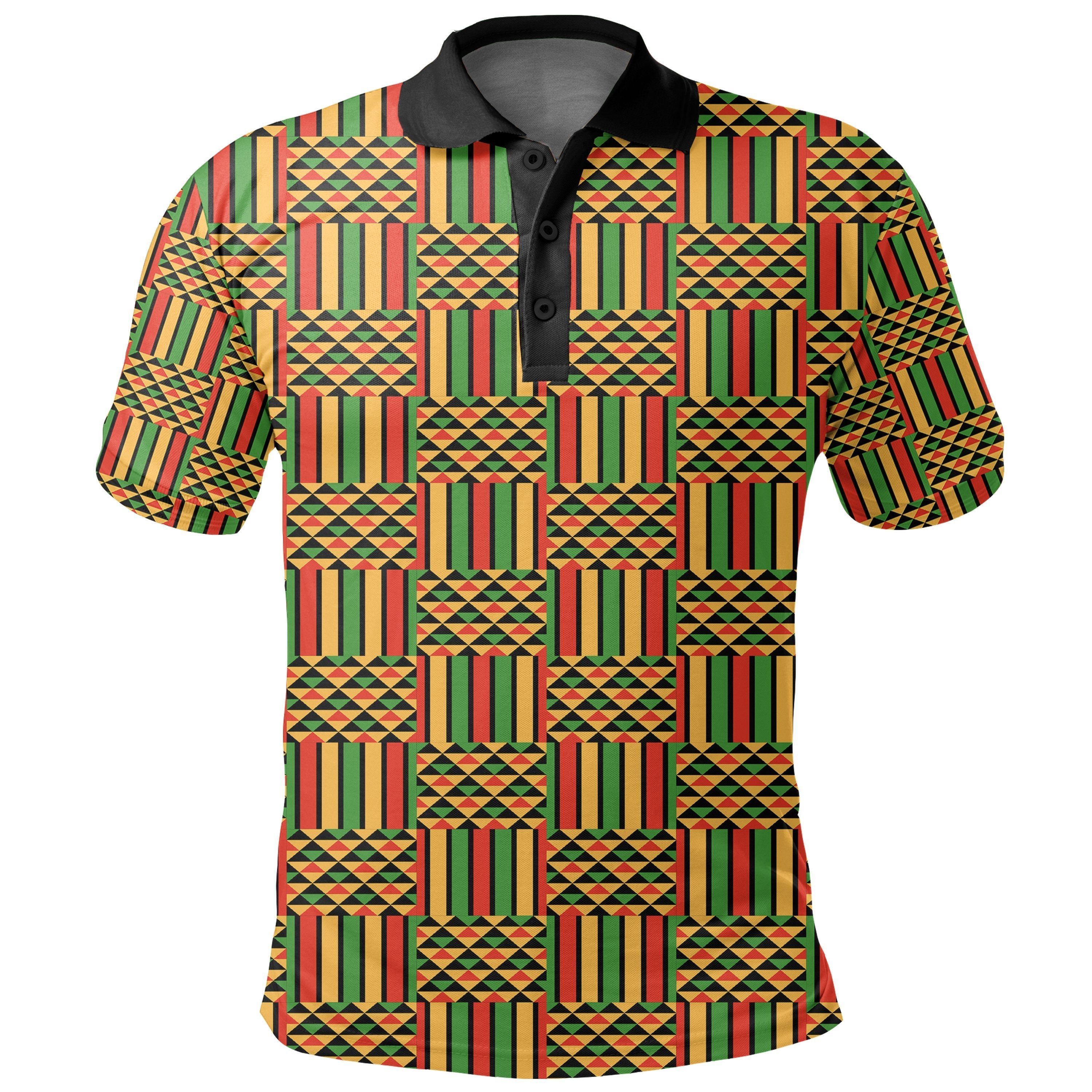 Kente Ambesonne Polo Shirt