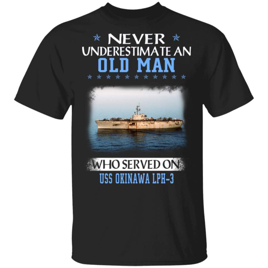 USS Okinawa LPH-3 Veterans Day Christmas Gift T-Shirt