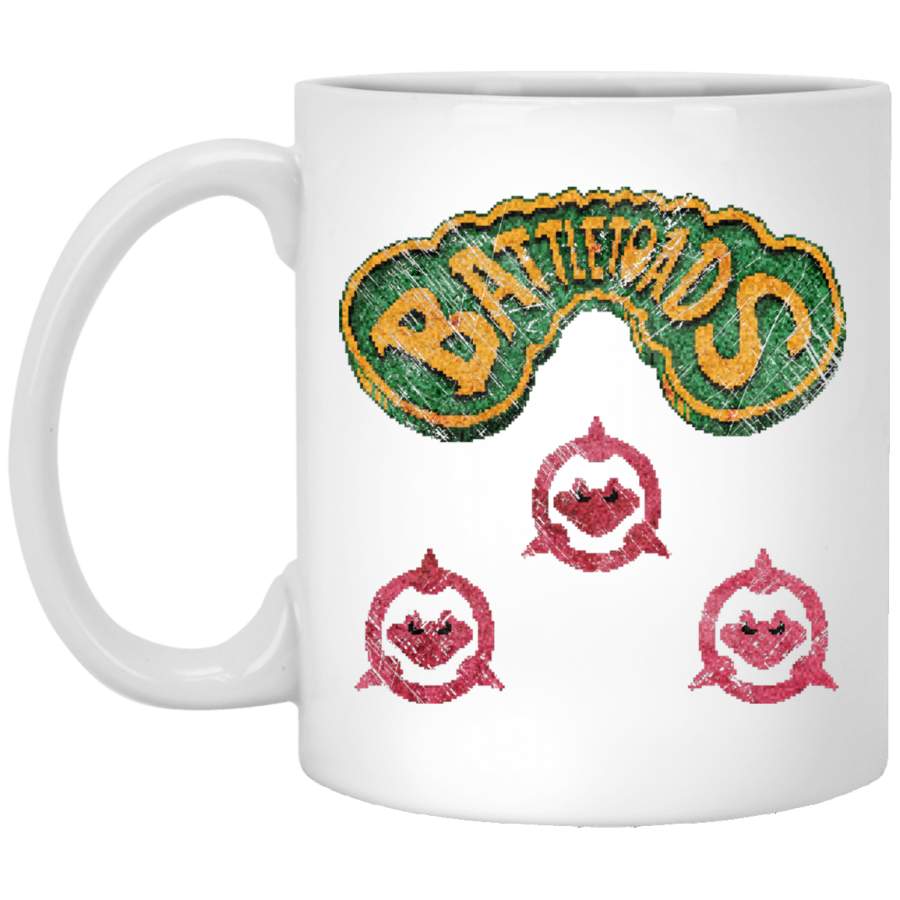 Battletoads Vintage Emblem Mug White Mug