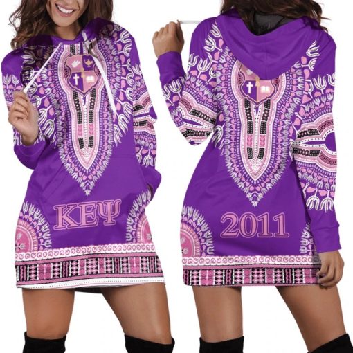 Kappa Epsilon Psi Dashiki Hoodie Dress