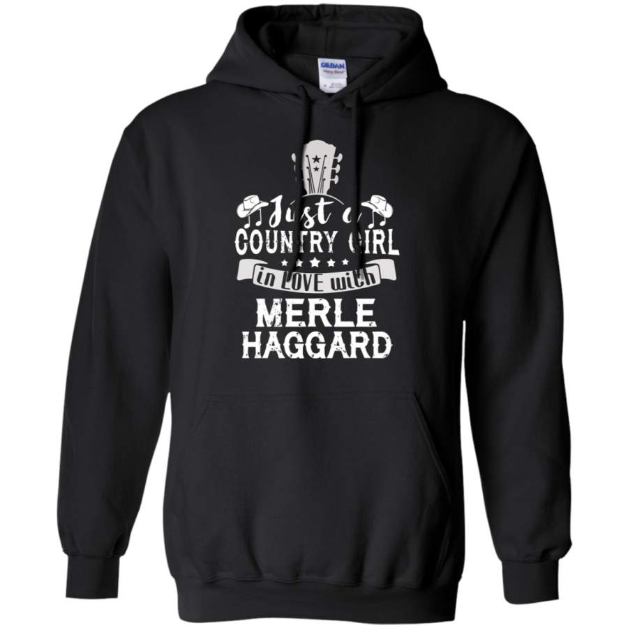 AGR Just A Country Girl In Love With Merle Haggard Hoodie